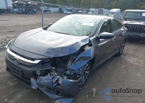 2018 Honda Civic Ex из США, поврежденный, VIN 2HGFC2F79JH516681